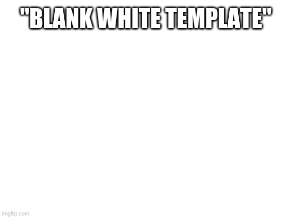 Nothing | "BLANK WHITE TEMPLATE" | image tagged in blank white template | made w/ Imgflip meme maker