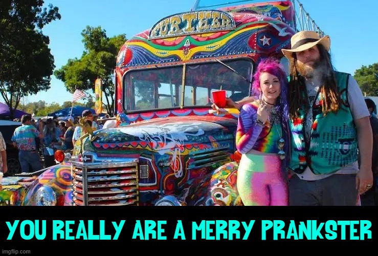 YOU REALLY ARE A MERRY PRANKSTER | made w/ Imgflip meme maker