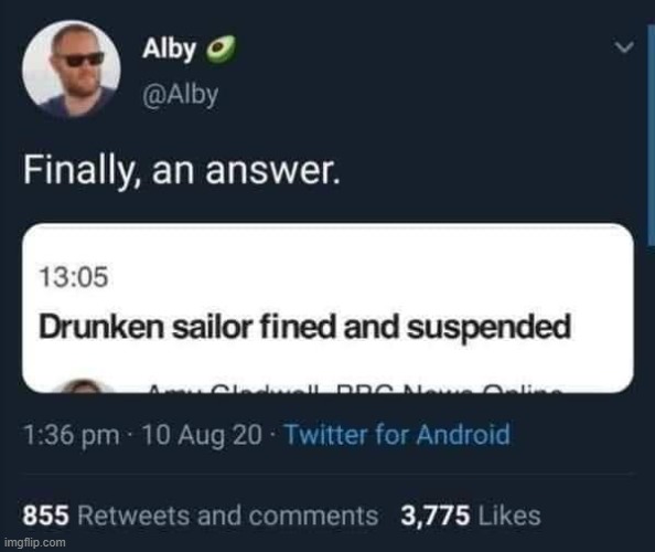 … What will we do with a drunken sailor? What will we do with a drunken sailor? What will we do with a drunken sailor? Early in  | made w/ Imgflip meme maker