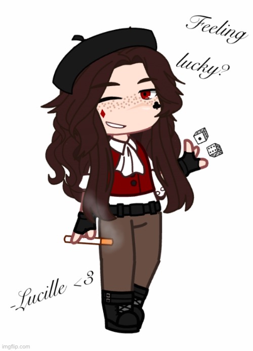 My oc Lucille because yes | image tagged in oc | made w/ Imgflip meme maker