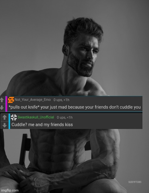 Giga Chad | image tagged in giga chad | made w/ Imgflip meme maker