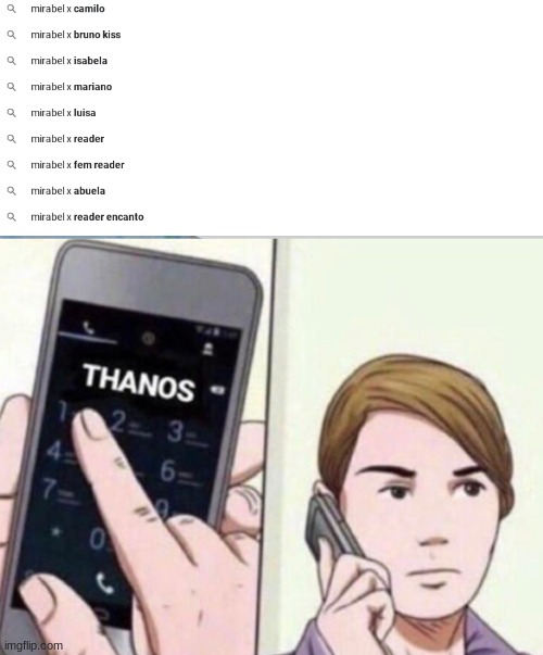 fatherless activity | image tagged in thanos calling | made w/ Imgflip meme maker