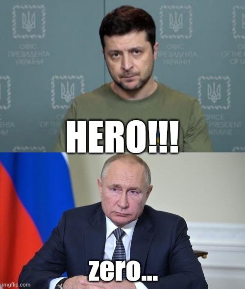 HERO & zero | HERO!!! zero... | made w/ Imgflip meme maker
