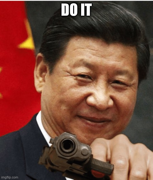Xi Jinping | DO IT | image tagged in xi jinping | made w/ Imgflip meme maker