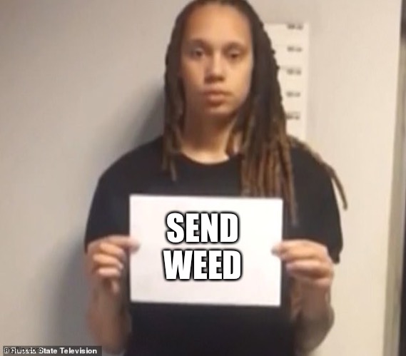 When you are fresh out | SEND
WEED | image tagged in griner,arrest,russia,weed,vape | made w/ Imgflip meme maker