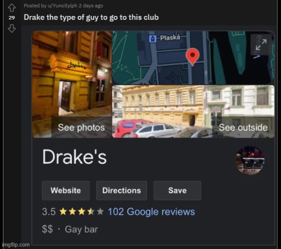 "gay bar" | made w/ Imgflip meme maker