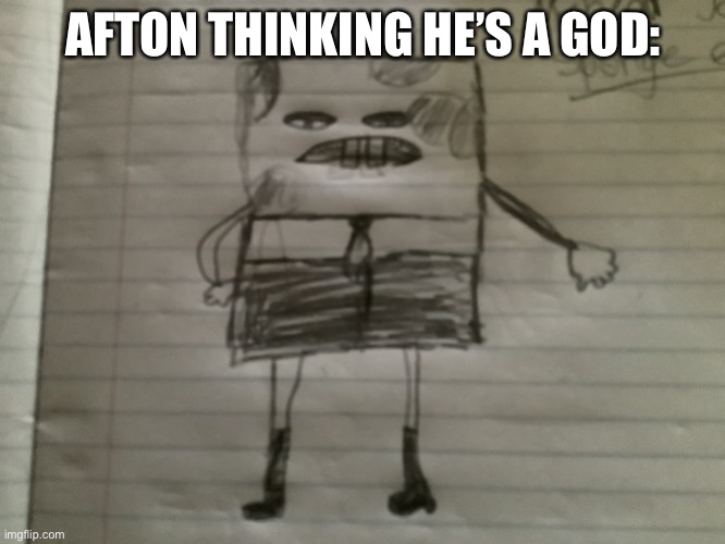 Nother meme I thought up at school :) | AFTON THINKING HE’S A GOD: | image tagged in michael jackson spongebob | made w/ Imgflip meme maker