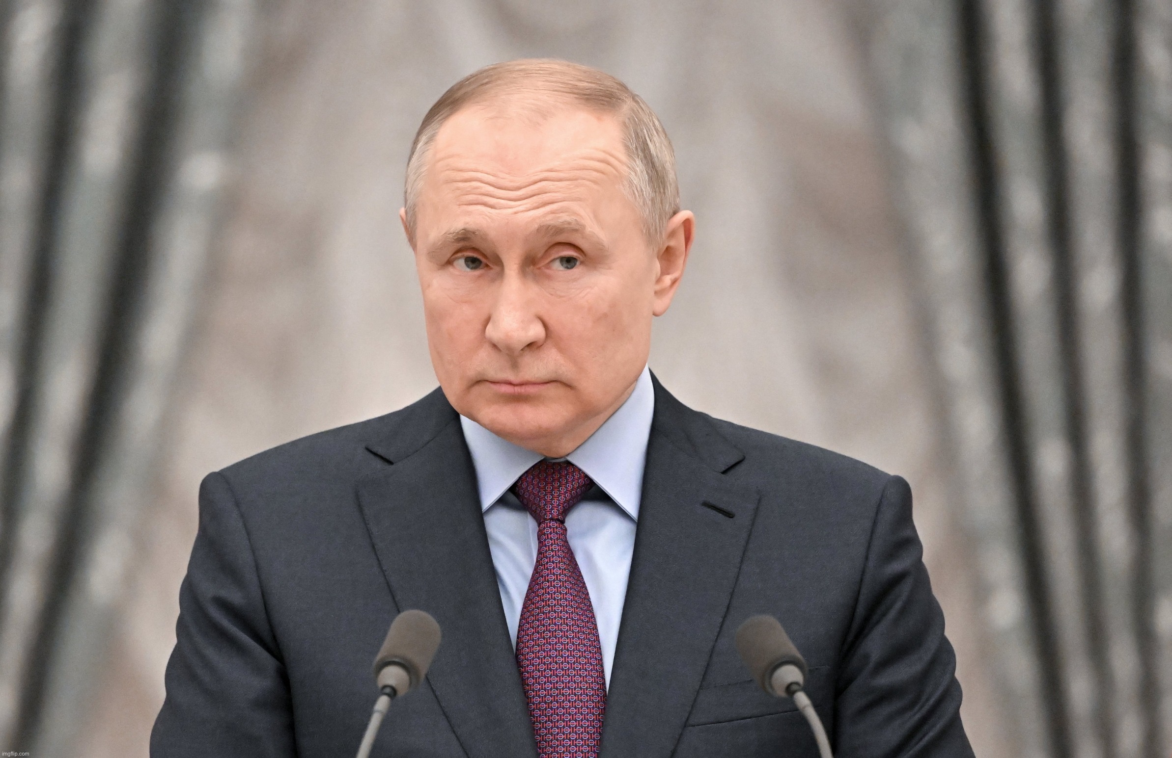 Quizzical Vladimir Putin | image tagged in quizzical vladimir putin | made w/ Imgflip meme maker
