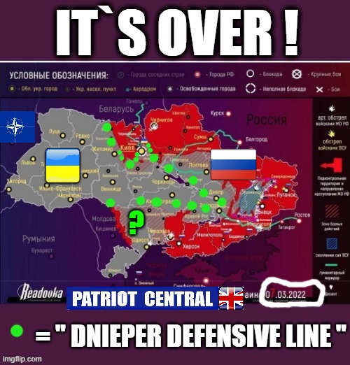 It`s over ! | ? | image tagged in ukraine | made w/ Imgflip meme maker