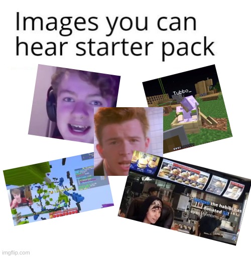 DSMP Images You Can Hear | image tagged in dsmp,rick roll | made w/ Imgflip meme maker
