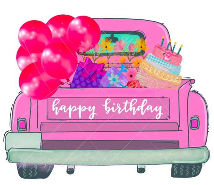 High Quality Birthday Truck Blank Meme Template