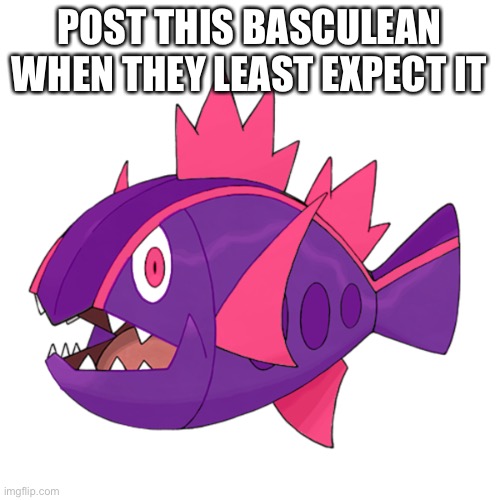 POST THIS BASCULEAN WHEN THEY LEAST EXPECT IT | made w/ Imgflip meme maker