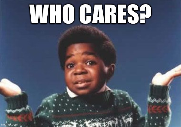 who cares | WHO CARES? | image tagged in who cares | made w/ Imgflip meme maker