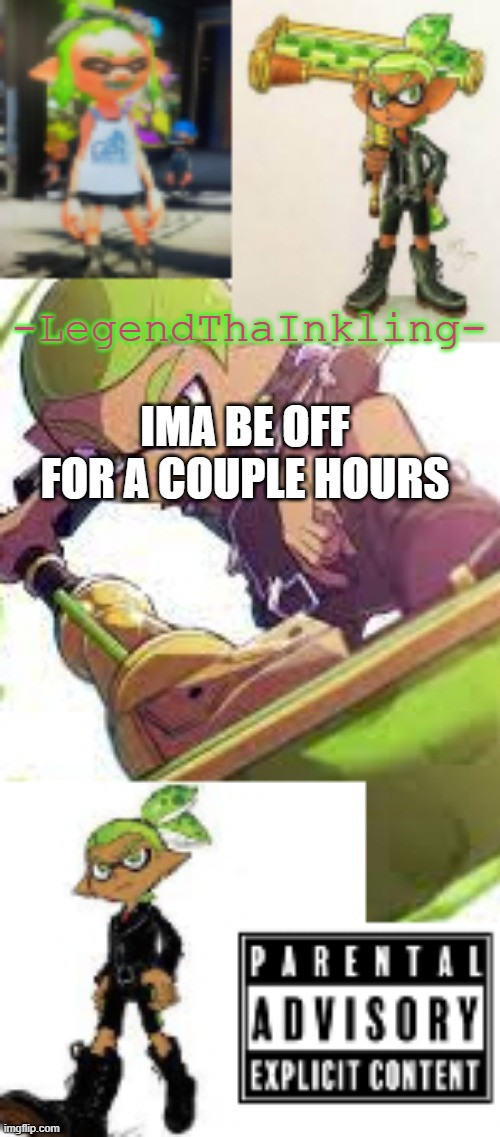 iss sucks ass | IMA BE OFF FOR A COUPLE HOURS | image tagged in legendthainkling's temp again | made w/ Imgflip meme maker