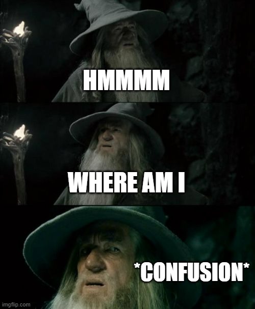 It makes no sense and I don't care | HMMMM; WHERE AM I; *CONFUSION* | image tagged in memes,confused gandalf,visible confusion,hmmmm,imgflip points | made w/ Imgflip meme maker