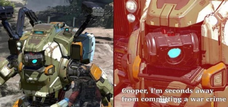 Cooper I am seconds away from committing a war crime | image tagged in cooper i am seconds away from committing a war crime | made w/ Imgflip meme maker