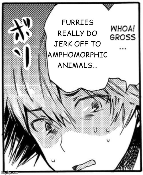 Furries are degenerates | image tagged in furry,furries,degenerate,anime meme,gross,mental illness | made w/ Imgflip meme maker