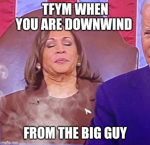 We have plenty of gas in America | TFYM WHEN YOU ARE DOWNWIND; FROM THE BIG GUY | image tagged in stinking biden,foulness,kamala harris | made w/ Imgflip meme maker