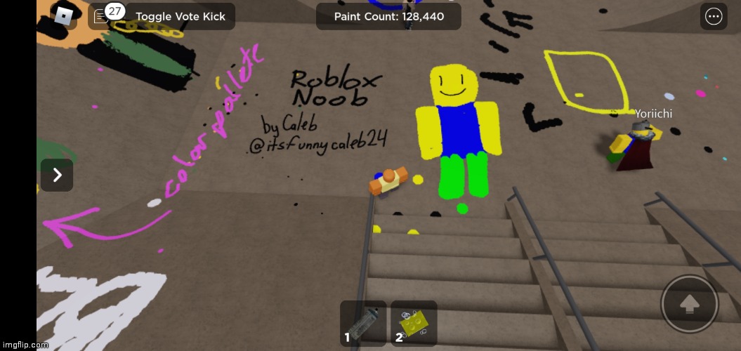 roblox noob | made w/ Imgflip meme maker