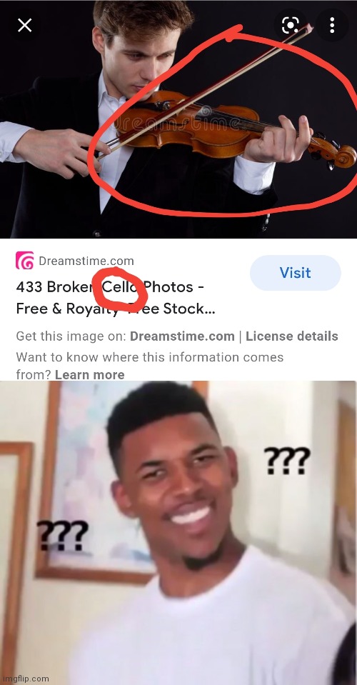 Google Cello | image tagged in confused will smith | made w/ Imgflip meme maker