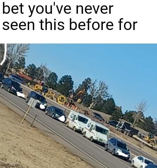 Two Mail Trucks | bet you've never seen this before for | image tagged in mail,cars | made w/ Imgflip meme maker