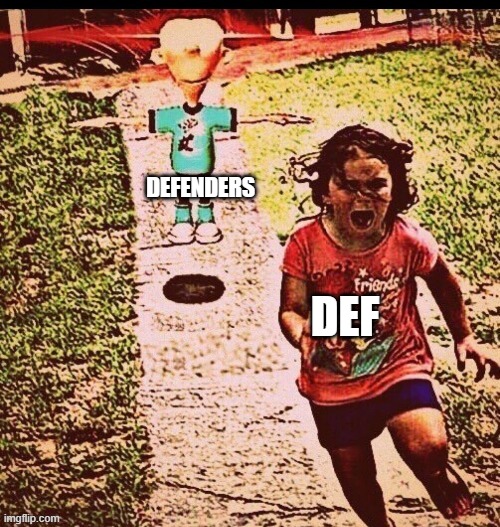 Sheen T-pose | DEFENDERS; DEF | image tagged in sheen t-pose | made w/ Imgflip meme maker
