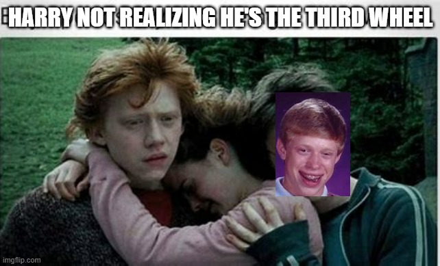 HARRY NOT REALIZING HE'S THE THIRD WHEEL | made w/ Imgflip meme maker