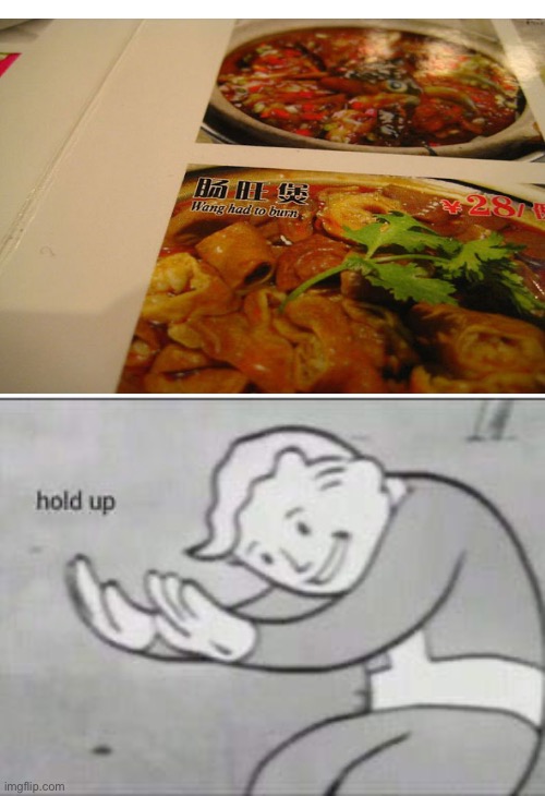 Hold up Chinese restaurant | image tagged in fallout hold up | made w/ Imgflip meme maker