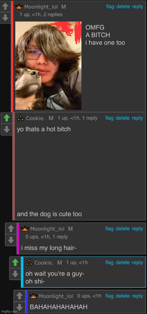 at least he knows how hot i am tho | made w/ Imgflip meme maker