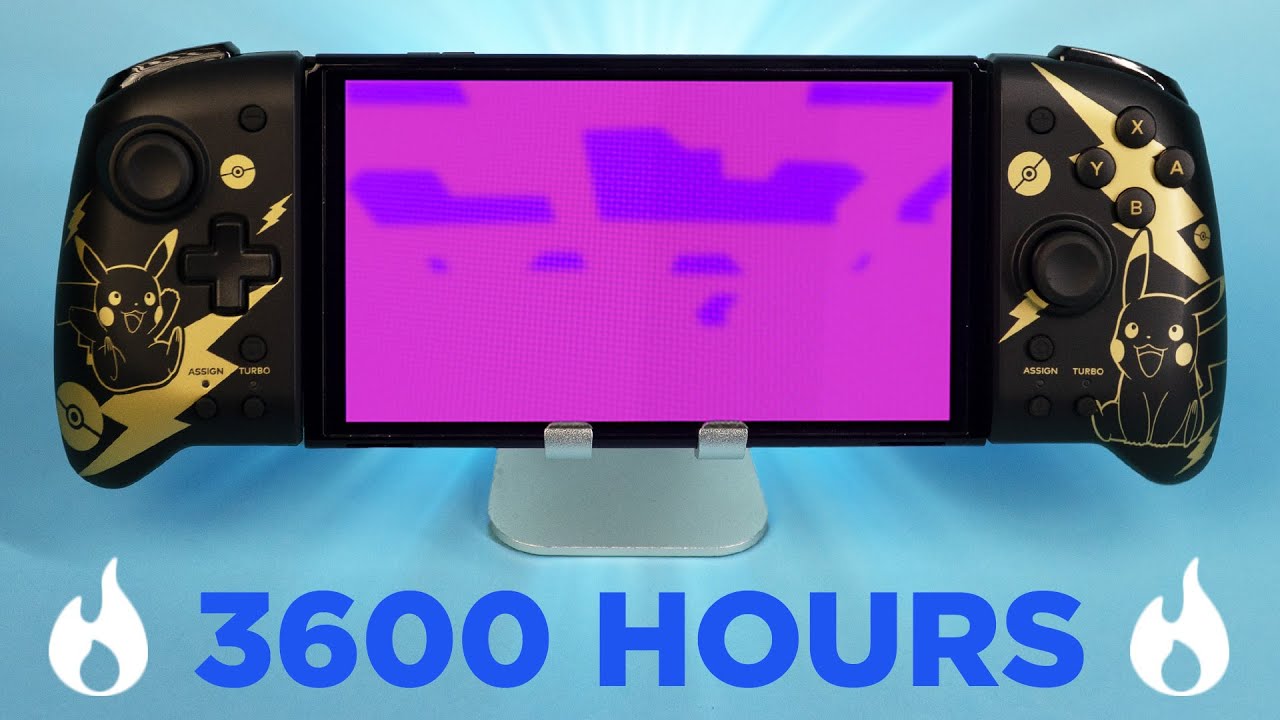 High Quality Nintendo Switch 3600 hours Blank Meme Template