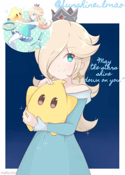 High Quality Sunshine's Rosalina Temp Blank Meme Template