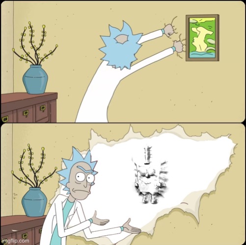 Rick Rips Wallpaper | image tagged in rick rips wallpaper | made w/ Imgflip meme maker