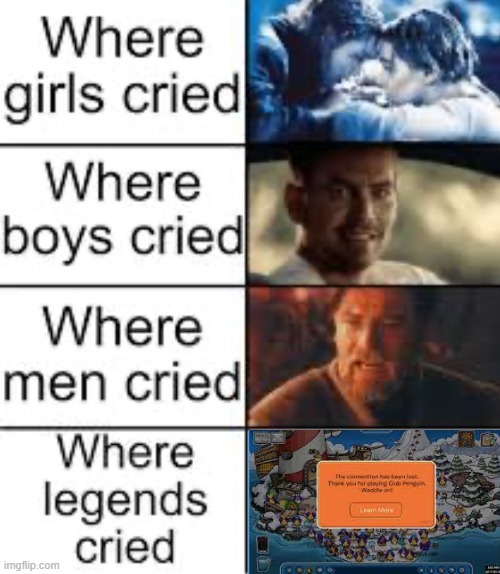 sadge | image tagged in where legends cried,club penguin | made w/ Imgflip meme maker
