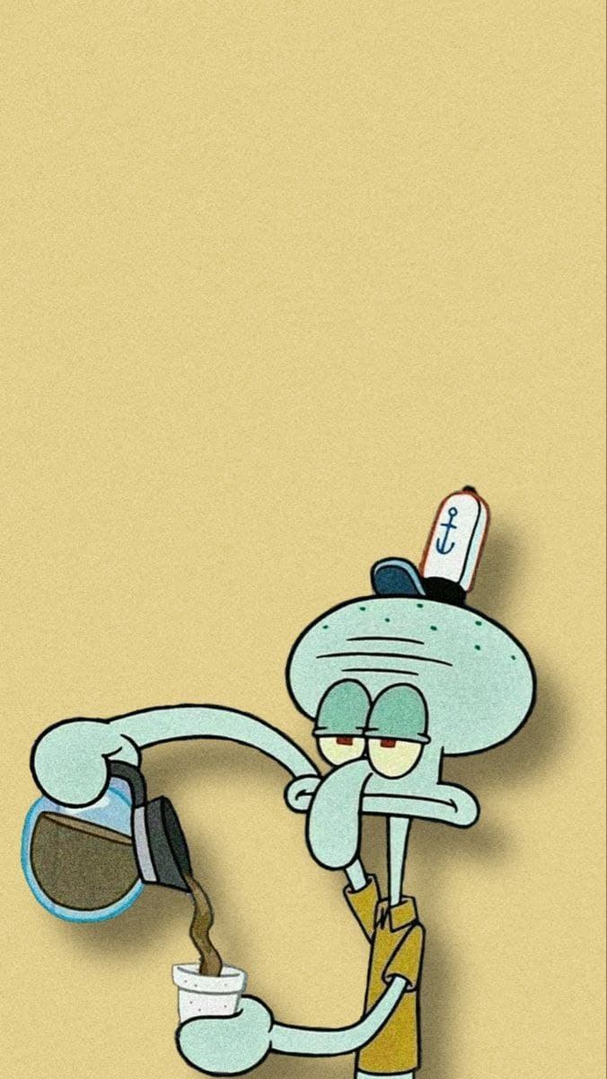 High Quality squidward humour Blank Meme Template