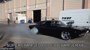 Supercharged Dodge Charger 68 - Imgflip