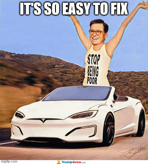 How to remedy high Biden gas prices... | IT'S SO EASY TO FIX | image tagged in dementia,joe,stephen colbert,stupidity | made w/ Imgflip meme maker