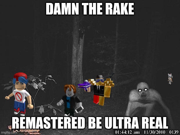 Become the rake remastered - Roblox