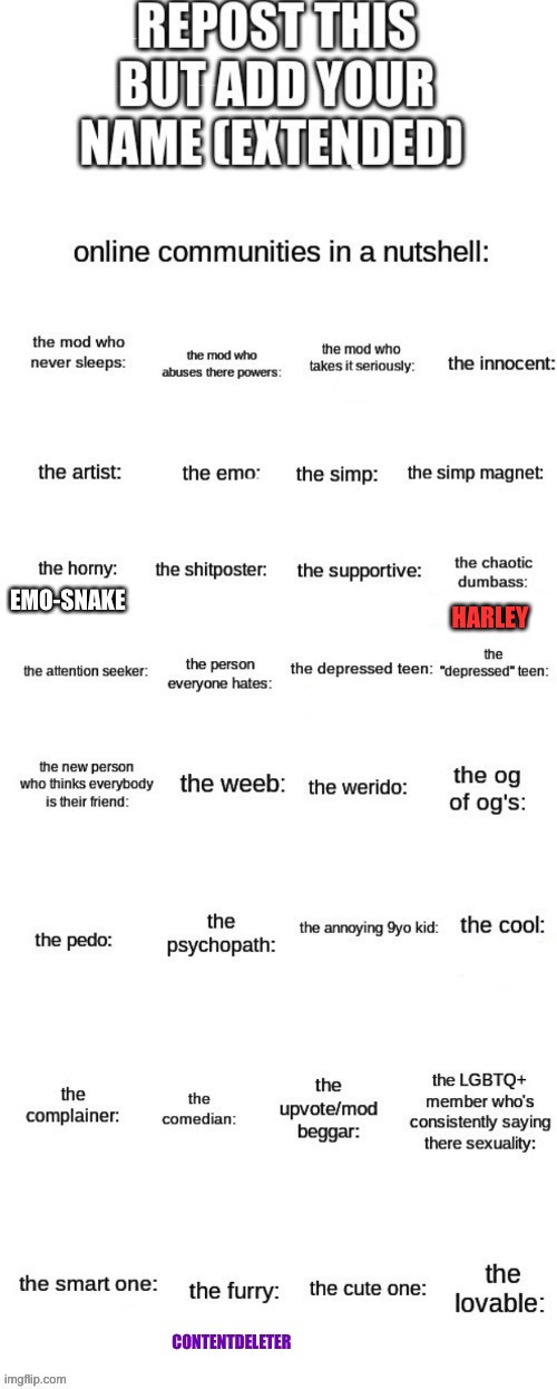 do i fit any others? | HARLEY | made w/ Imgflip meme maker