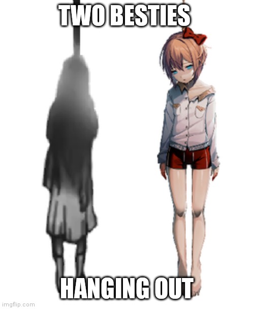 TWO BESTIES; HANGING OUT | made w/ Imgflip meme maker