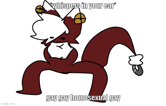 SPZ | *whispers in your ear*; gay gay homosexual gay | image tagged in spz | made w/ Imgflip meme maker