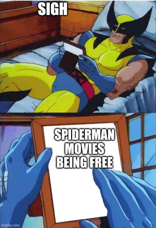 I can't remember when they were and I kinda want them to be | SIGH; SPIDERMAN MOVIES BEING FREE | image tagged in wolverine remember | made w/ Imgflip meme maker
