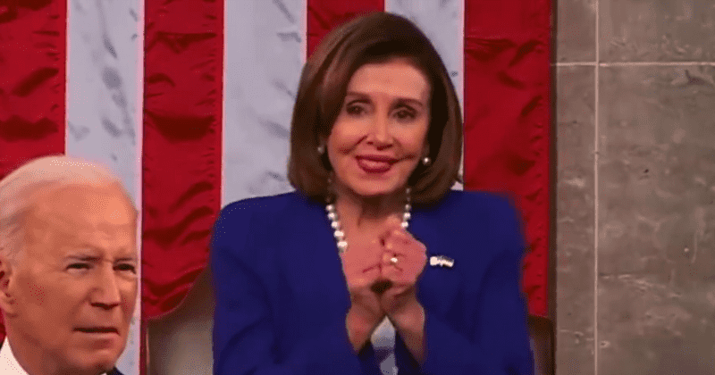 Nancy Pelosi Rubbing Hands Blank Meme Template