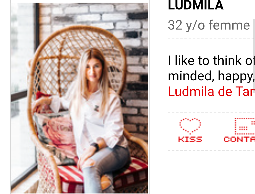 Ludmila, 32 Blank Meme Template