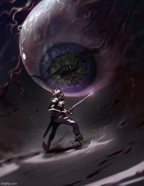 PewDiePie vs Eye of Cthulhu | image tagged in pewdiepie vs eye of cthulhu | made w/ Imgflip meme maker