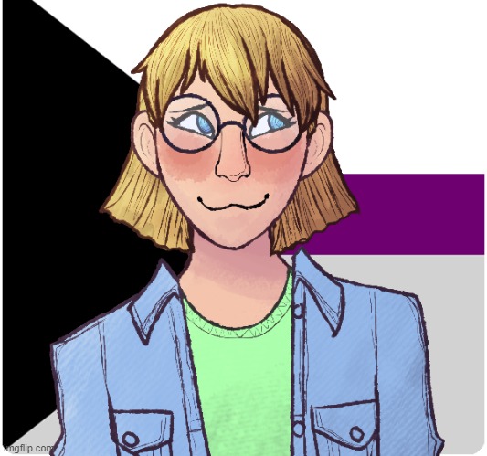 i made this on picrew | image tagged in lgbtq,avatar | made w/ Imgflip meme maker
