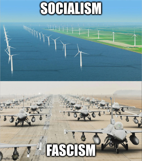 SOCIALISM; FASCISM | made w/ Imgflip meme maker