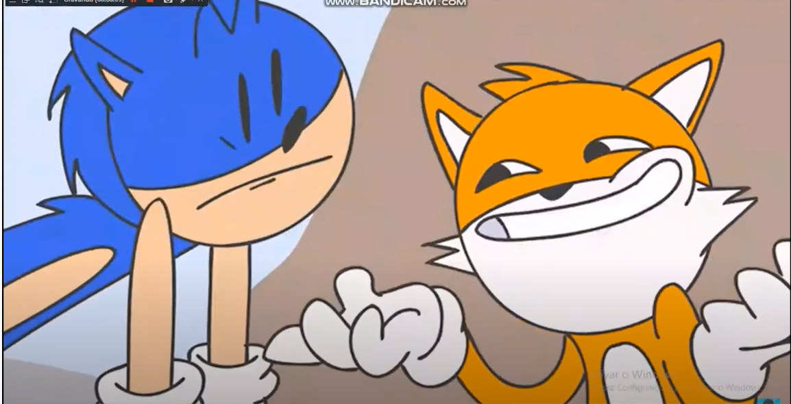 High Quality tails and sonic Blank Meme Template