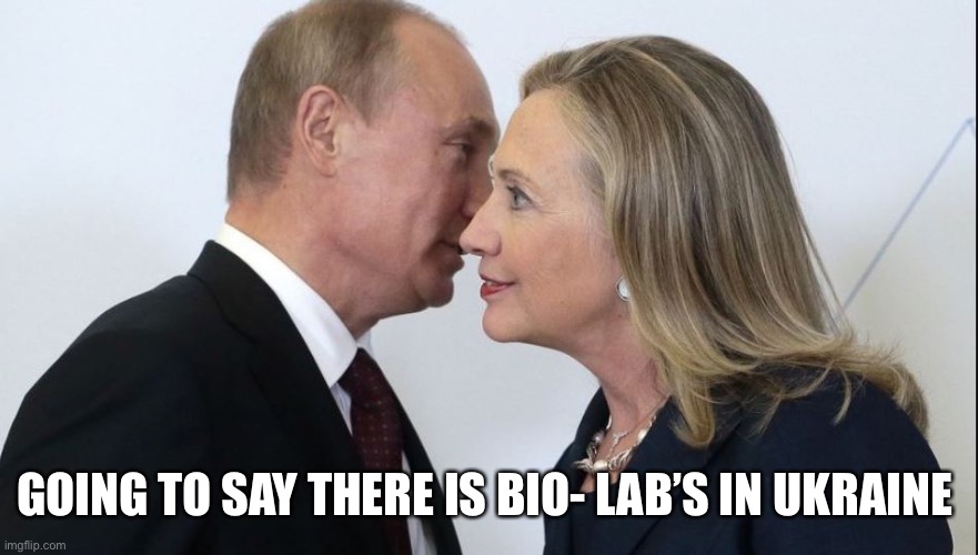 P&H back together | GOING TO SAY THERE IS BIO- LAB’S IN UKRAINE | image tagged in real russia caligula | made w/ Imgflip meme maker