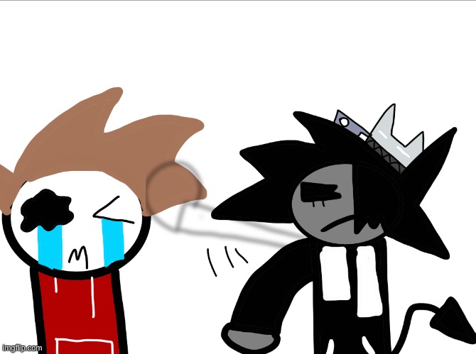 Wafflesteam smacks Danny, he didn’t even stop it with his other hand | made w/ Imgflip meme maker