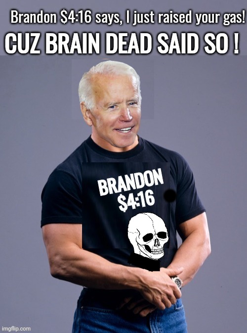 Cuz Braindead Joe Said So gas price increase | ●; ■; ■; ■■ | image tagged in stone cold steve austin | made w/ Imgflip meme maker